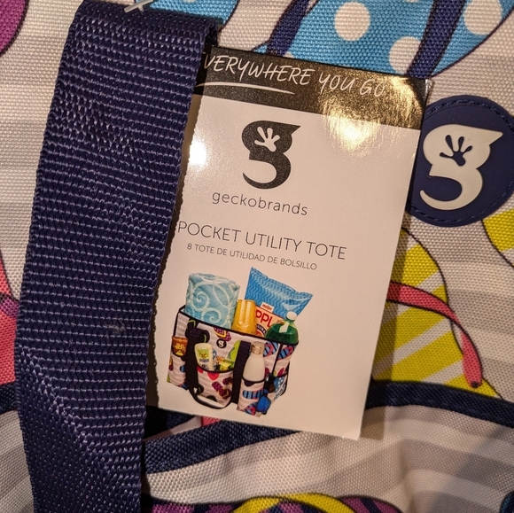 Geckobrands Colorful Utility Tote - Picture 3 of 8